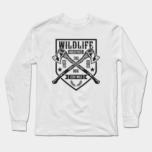 Crossed hatchets Long Sleeve T-Shirt